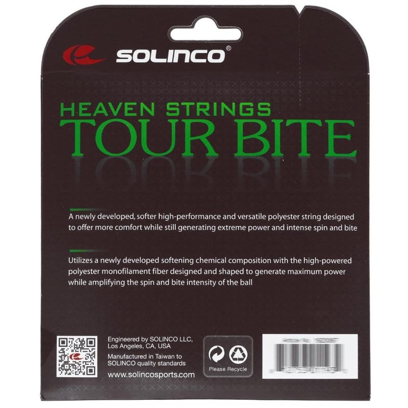 Solinco Tour Bite Soft (16-1.30mm) Tennis String (Silver) - Image 3